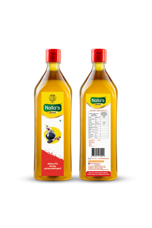 Nalla's Goldd Gingelly oil