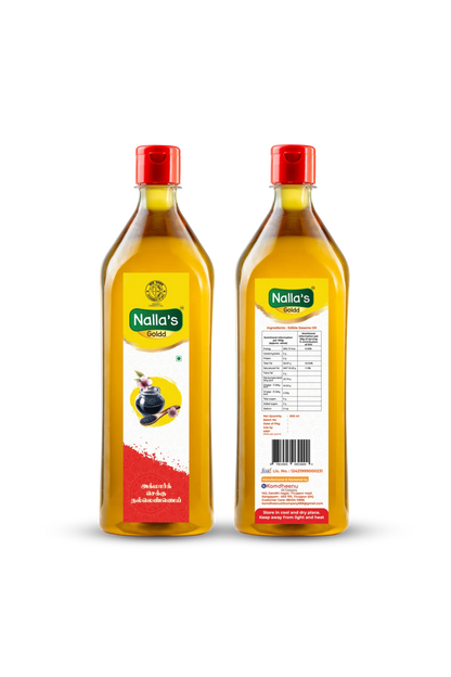 Nalla's Goldd Gingelly oil