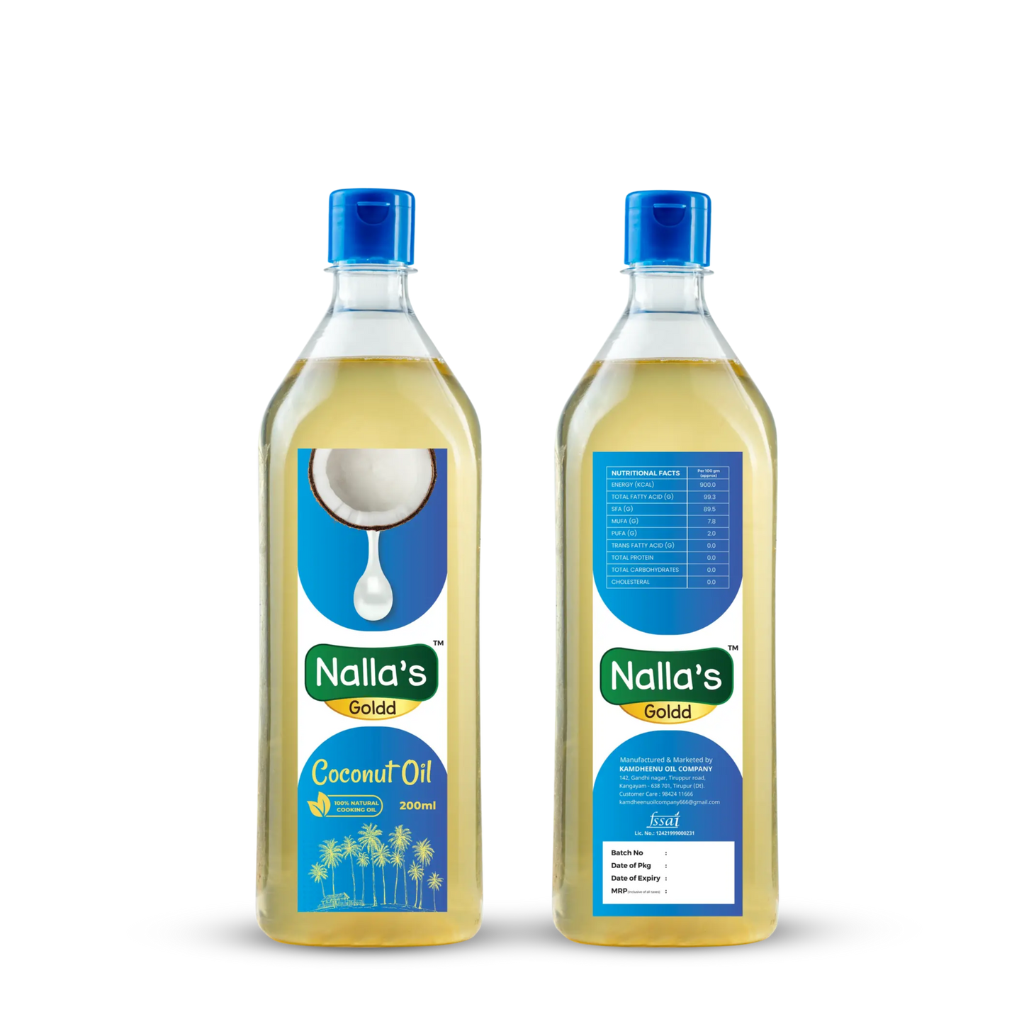 Nalla's Goldd coconut oil