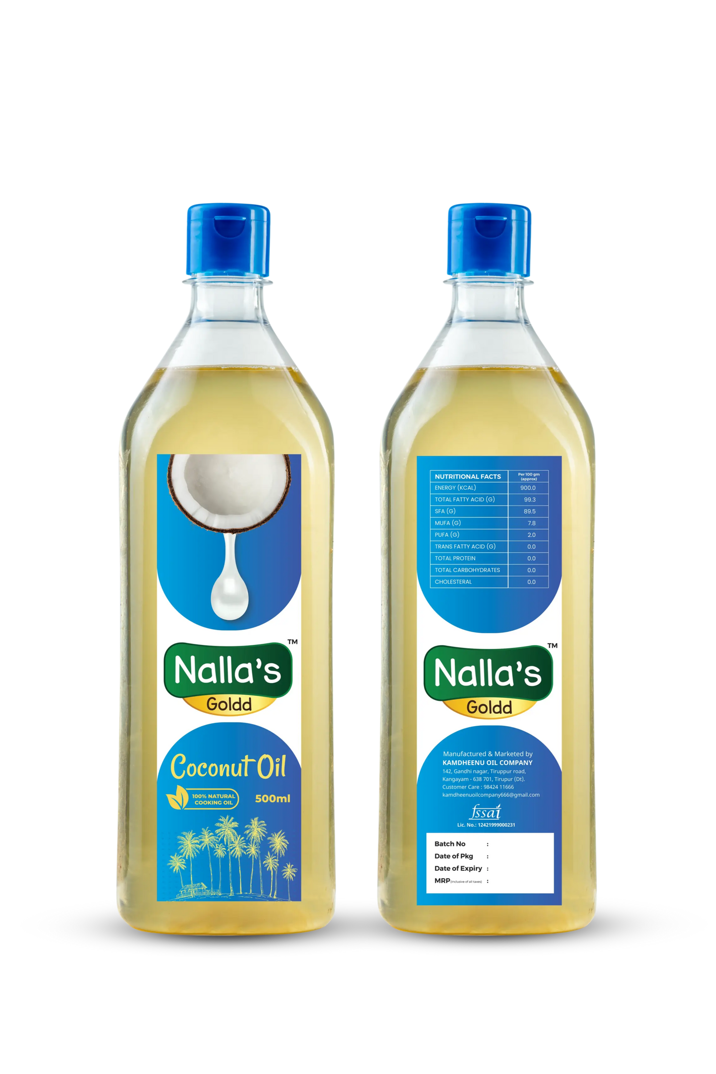 Nalla's Goldd coconut oil