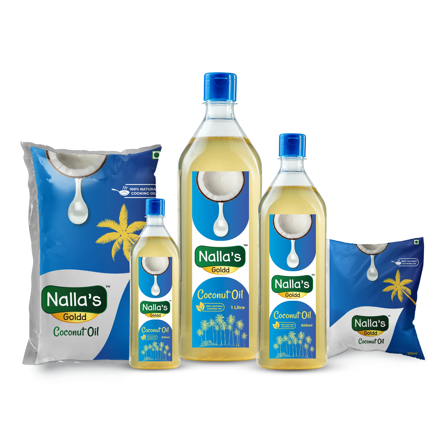 Nalla's Goldd coconut oil
