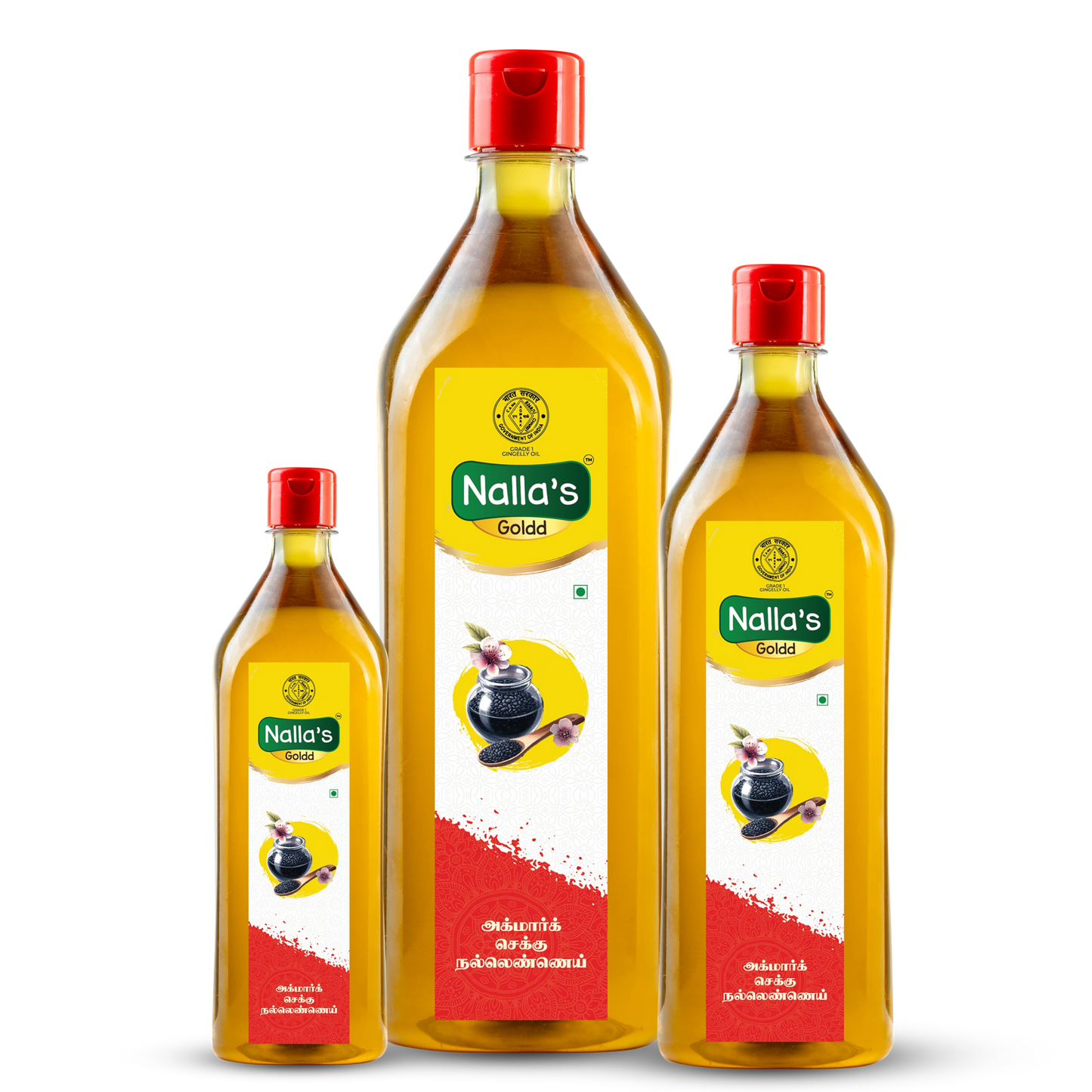 Nalla's Goldd Gingelly oil