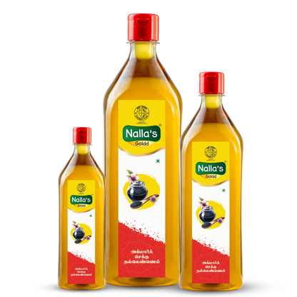 Nalla's Goldd Gingelly oil